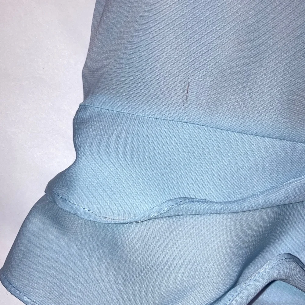YesStyle Ruched Ruffle Dress Small - Picture 13 of 15